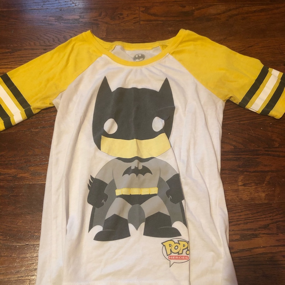Batman woman’s baseball tee